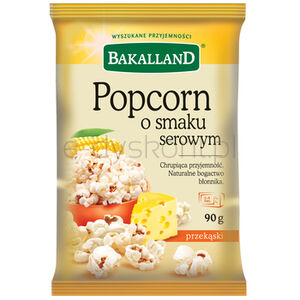Bakalland Popcorn Serowy 90G 