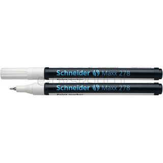Schneider Marker olejowy Maxx 278, 0,8mm, biały