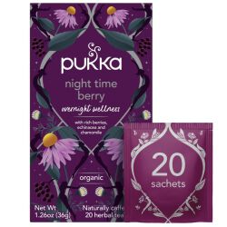 Pukka Herbata Night Time Berry, 20 Kopert