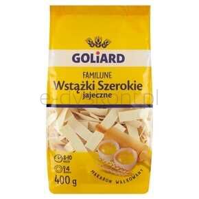 Makaron Goliard Wstążki Szerokie Domowe400 G