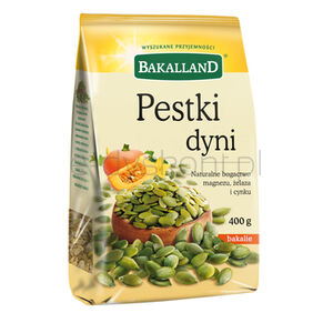 Bakalland Pestki Dyni Łuskane 400G