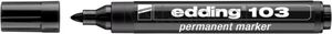 Marker permanentny e-103 EDDING, czarny