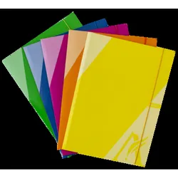 Teczka Kolor Fluo A4 Z Gumką
