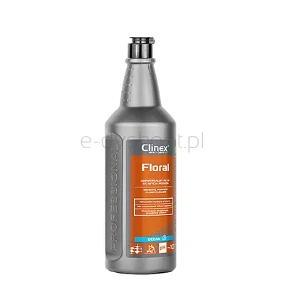Clinex Uniwersalny Płyn Floral, do mycia podłóg, Ocean, 1l