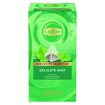 Lipton Piramida Delicate Mint 25 kopert (mięta pieprzowa)