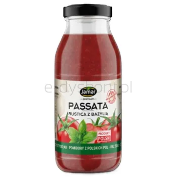 Jamar Passata rustica z bazylią 500g