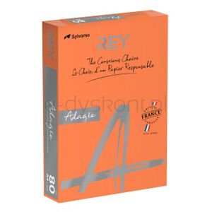 Rey Adagio Papier ksero A4, 80gsm, 21 pomarańczowy intense *RYADA080X427 R200, 500 ark.