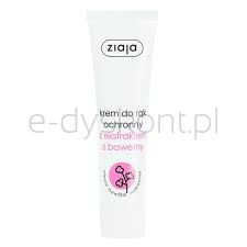Ziaja Krem Do Rąk Ochronny Z Ekstraktem Z Bawełny 100 Ml