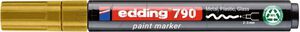Marker olejowy e-790 EDDING, PCR, złoty