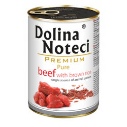 Dolina Noteci Pure Puszka dla Psa Wołowina 400g