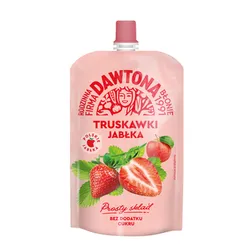 Dawtona Mus jabłkowo-truskawkowy 180g