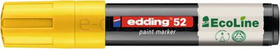 Marker olejowy na bazie wody e-52 EDDING EcoLine, 4-15mm, żółty