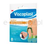 Viscoplast Plastry Active, Piankowe, 2 Rozmiary, 8 Szt., Kopertka - 2