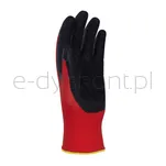 Donau Rękawice Safety Super Latex, Kat. Ii, Rozm. 8, Czerwone - 3