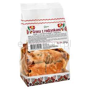 Ciastka Francuskie Grona Z Rodzynkami 350 G