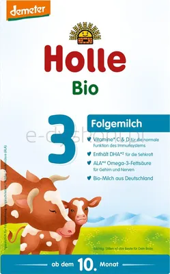 Holle Mleko 3 następne od 10 miesiąca życia /demeter BIO 600 g