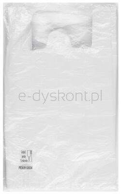 Sarantis Hdpe Reklamówki Podstawowe. 25X6X45 Cm Mocne 180 Sztuk 
