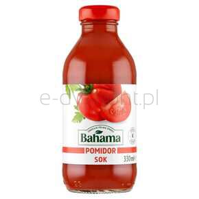 Sok Bahama Pomidorowy 100% 330 Ml Mw Dobry Wybór