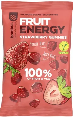 Przekąski Truskawkowe 100% Owoców Bezgl. 35 G