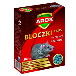 Arox Bloczki na myszy i szczury 200 g