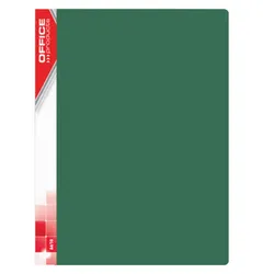Office Products Teczka Ofertowa Pp, A4, 620Mikr., 30 Koszulek, Zielona 