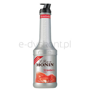 Monin puree truskawkowe 1l