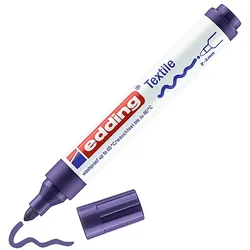 Marker Tekstylny E-4500 Edding, 2-3 Mm, Fioletowy