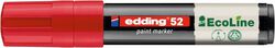 Marker olejowy na bazie wody e-52 EDDING EcoLine, 4-15mm, czerwony