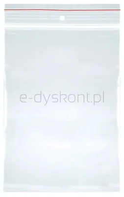 Office Products Torebka Strunowa Ldpe, 140X150Mm, 100Szt., Transparentna
