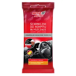 Moje Auto Nasączone Ściereczki Czyszczące Do Kokpitu Błyszczące 24 Szt 