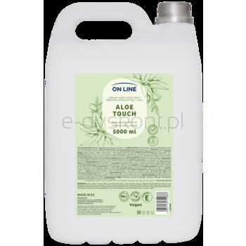 On Line Kremowe Mydło Do Rąk I Ciała 2W1 Aloe Touch 5000Ml