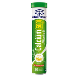 Kruger Vital Power Calcium 500mg z witaminą D 84g