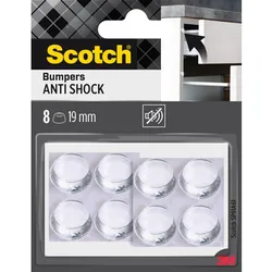 Scotch Odbojniki Wygłuszające, Przezroczyste, ?19Mm, 8 Szt./Opak.