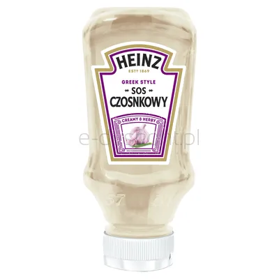 Heinz Sos Czosnkowy 220 Ml