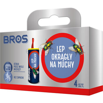 Bros - lep okrągły 4 szt.