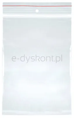 Office Products Torebka Strunowa Ldpe, 100X200Mm, 100Szt., Transparentna