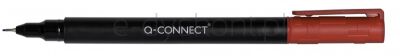 Q-Connect Marker Do Płyt Cd/Dvd S, 0,4Mm (Linia), Czerwony 