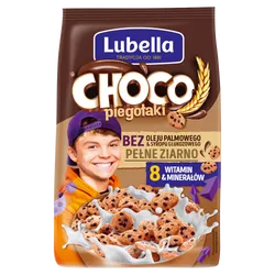 Lubella Mlekołaki Choco Piegołaki Zbożowe Chrupki W Kształcie Ciasteczek O Smaku Czekoladowym 500 G