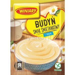 Winiary Budyń Z Cukrem Śmietankowy 60G