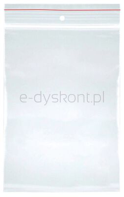 Office Products Torebka Strunowa Ldpe, 110X130Mm, 100Szt., Transparentna