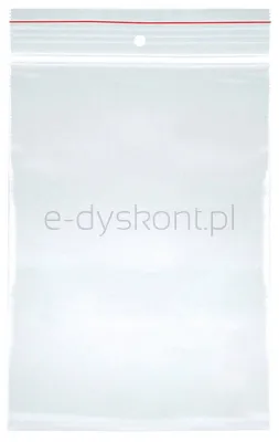 Office Products Torebka Strunowa Ldpe, 110X130Mm, 100Szt., Transparentna