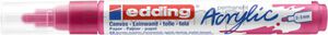 Marker akrylowy e-5100 EDDING, 2-3 mm, matowa telemagenta
