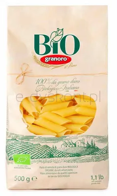 Granoro Makaron Pennoni Rigati Bio 500 G