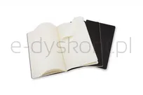 Zestaw 3 Zeszytów MOLESKINE Cahier Journals P (9x14cm) w kratkę, 64 strony, czarny - 5