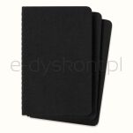 Zestaw 3 Zeszytów Moleskine Cahier Journals P (9x14cm) w kratkę, 64 strony, czarny - 10