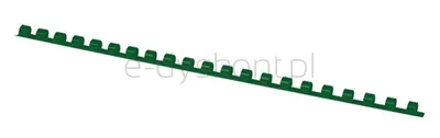 Office Products Grzbiety Do Bindowania  A4 8mm (45 kartek), 100 szt., zielone
