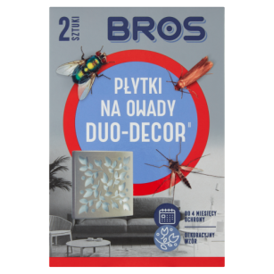 Bros Duo Decor Płytki Na Owady 2 Sztuki