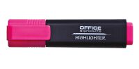 Office Products Zakreślacz fluorescencyjny, 1-5mm (linia), różowy [BIURO]