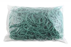 Office Products Gumki Recepturki średnica 80mm, 1,5x3mm, 60% kauczuku, 1000g, zgrzewka, zielone