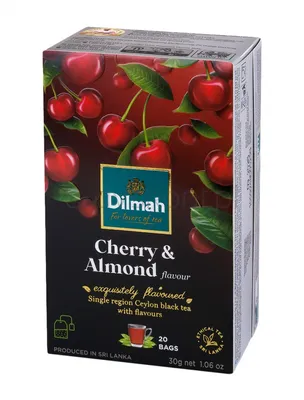 Dilmah Herbata aromat wiśnia & migdał, 20 torebek
